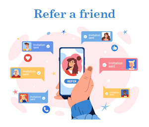Refer a friend, get cash back - it's a win-win!
